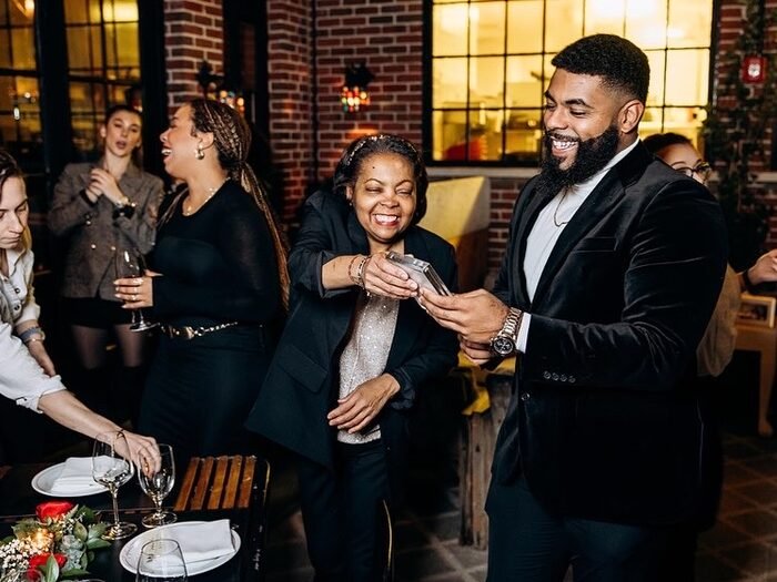 A styled 30th birthday celebration